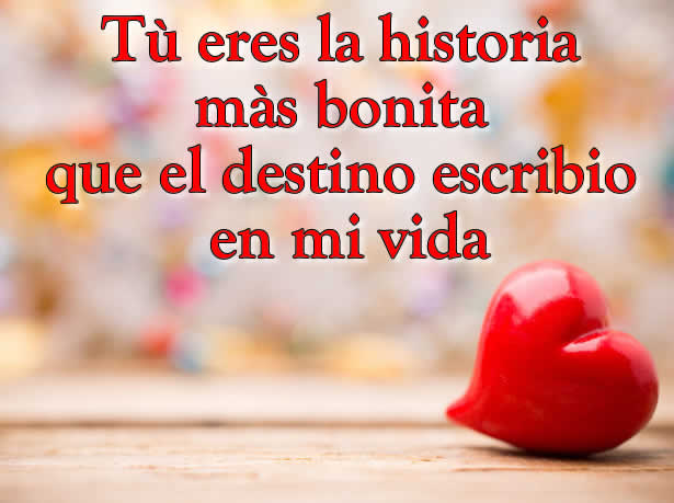 Imágenes de Amor con frases de amor